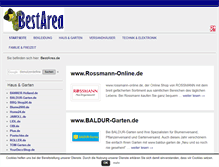 Tablet Screenshot of bestarea.de